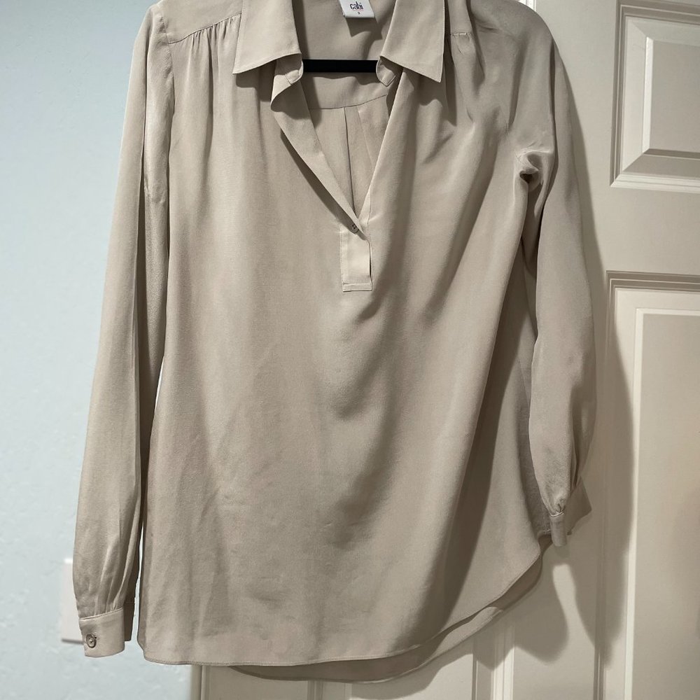 CABi Silk Blouse # 3424  Small - Picture 3 of 4